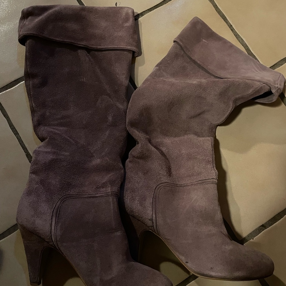Purple boots